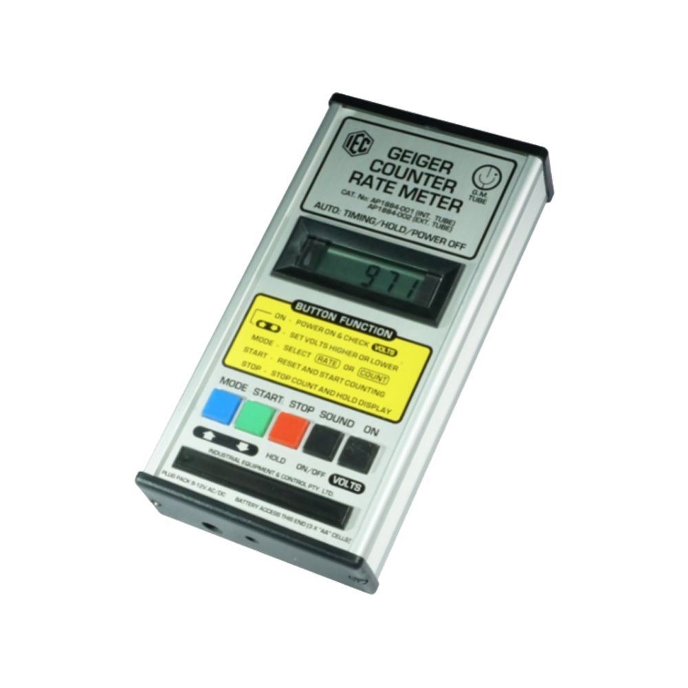 GEIGER COUNTER PORTABLE DIGITAL WITH INTERNAL TUBE - Perth Scientific